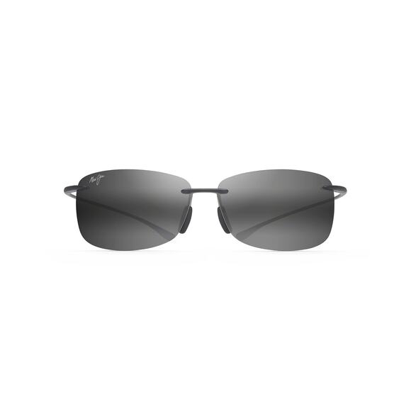 NWT Maui Jim ‘Akau Polarized Rimless Sunglasses – Grey Matte, Large main image 4